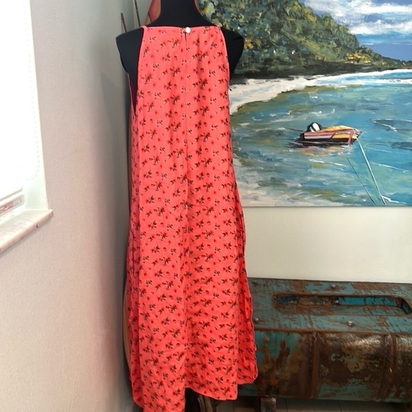 Lungo O’Larno,Italy,Gorgeous Soft Linen Blend Dress, Excellent Condition, Size M - Picture 3 of 8